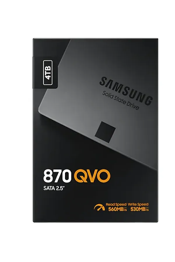 4TB SAMSUNG 870 560/530MB/s QVO MZ-77Q4T0BW SSD