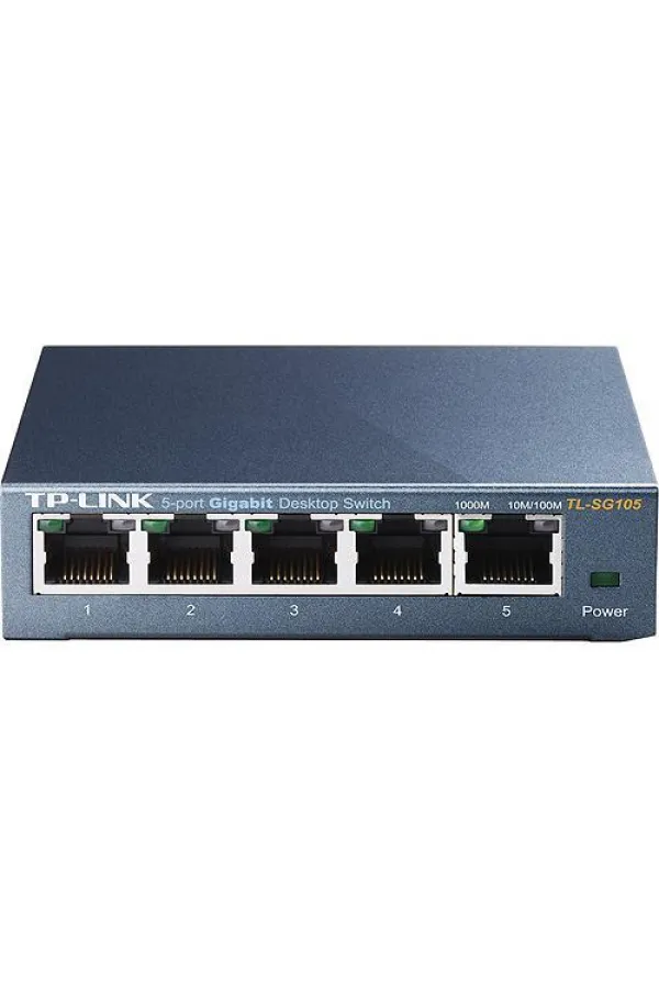 TP-LINK TL-SG105 5PORT 10/100/1000 YÖNETİLEMEZ SWITCH