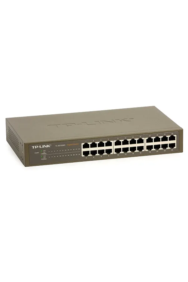 TP-LINK TL-SG1024D 24PORT 10/100/1000 YÖNETİLEMEZ SWITCH