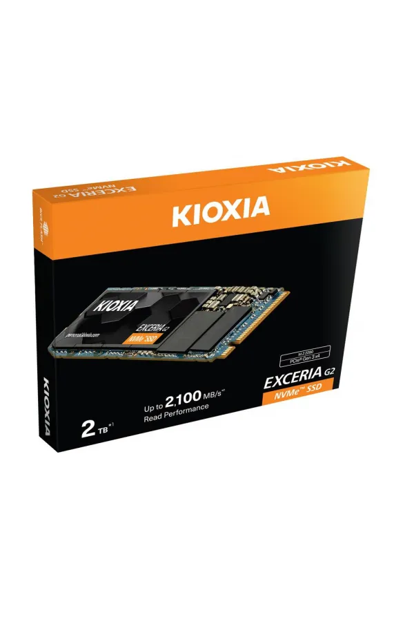 2TB KIOXIA EXCERIA NVMe M.2 3D 2100/1700MB/s LRC20Z002TG8