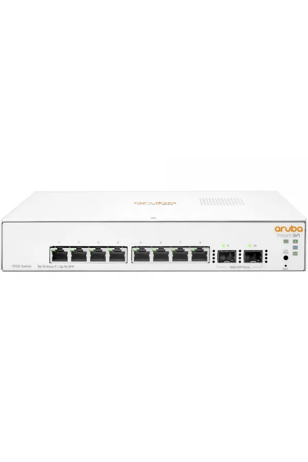 HPE ARUBA ION JL680A 1930-8G 8PORT 10/100/1000 YÖNETİLEBİLİR SWITCH(JL380A YERİNE)