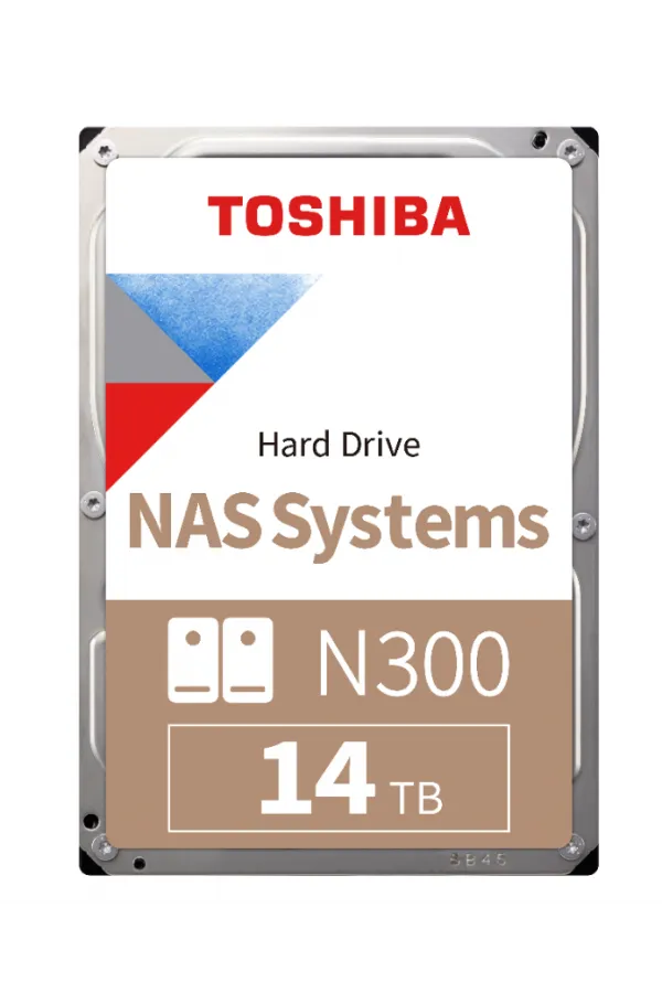 14TB TOSHIBA N300 7200RPM SATA 256MB HDWG21EUZSVA