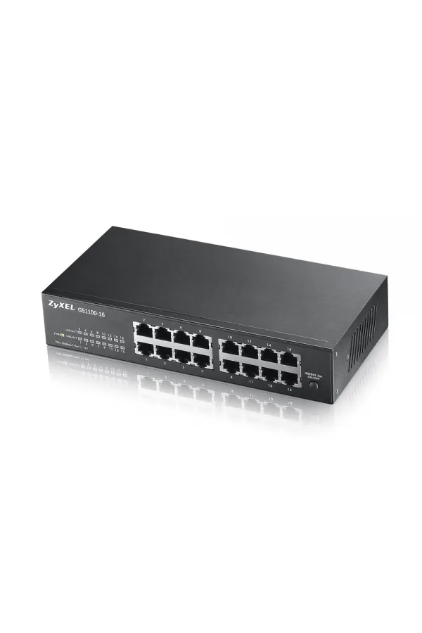 ZYXEL GS1100-16 16 PORT 10/100/1000 UNM SWITCH