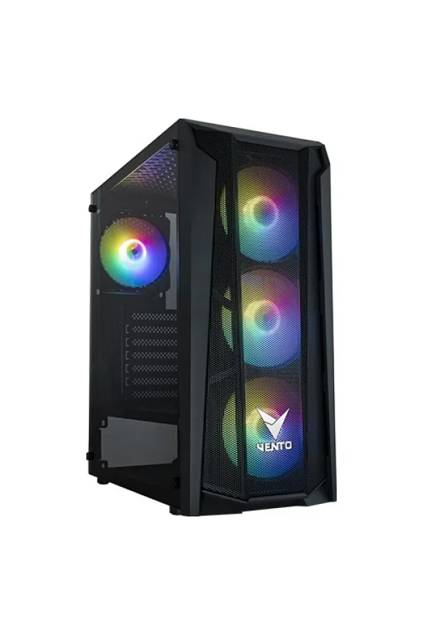 VENTO VG15FE 650W 80 PLUS TEMPRELİ CAM ATX KASA