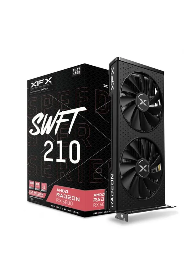 XFX Speedster SWFT 210 RX 6600 Core 8GB GDDR6 128Bit (RX-66XL8LFDQ)