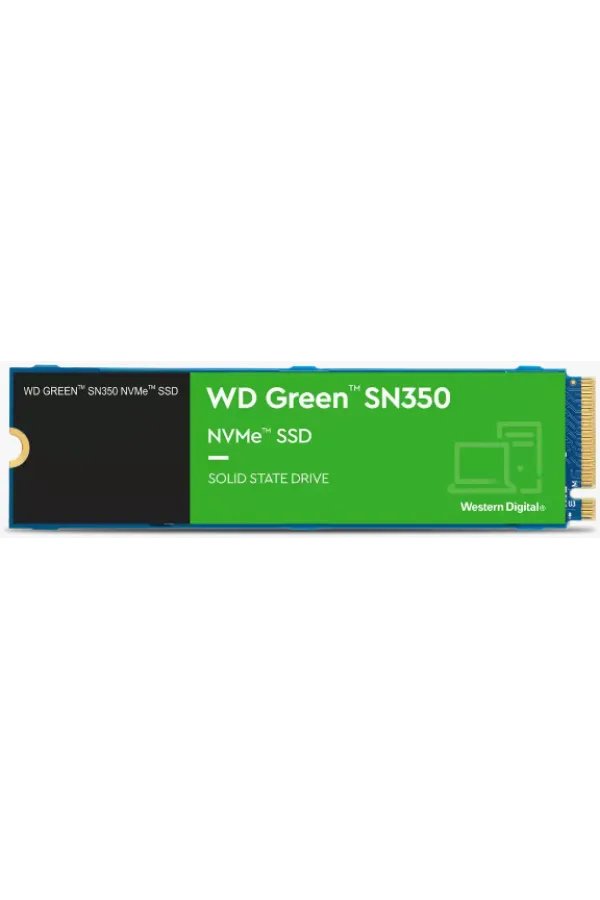 500GB WD GREEN M.2 NVMe SN350 2400/1500MB/s WDS500G2G0C SSD