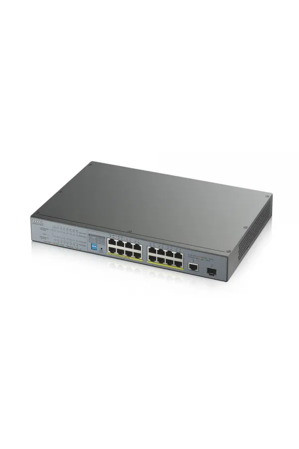 ZYXEL GS1300-18HP 18PORT GIGABIT 16P POE SWITCH+1 SFP 170W