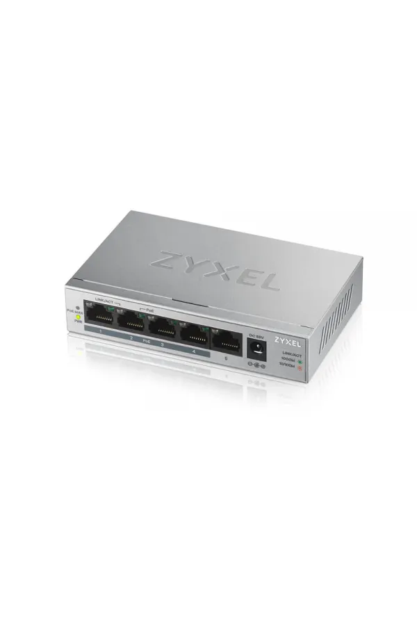 ZYXEL GS1005HP 5PORT GIGABIT POE SWITCH