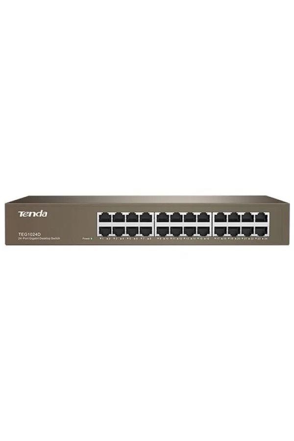 TENDA TEG1024D 24PORT 10/100/1000 YÖNETİLEMEZ SWITCH