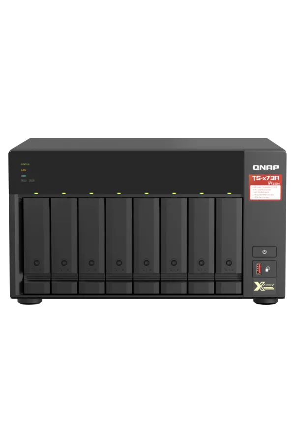 QNAP TS-873A 8 YUVALI 8GB NAS DEPOLAMA ÜNİTESİ