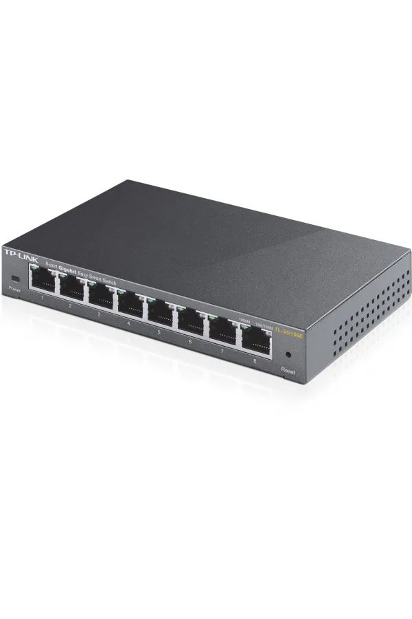 TP-LINK TL-SG108E 8PORT 10/100/1000 YÖNETİLEMEZ SWITCH