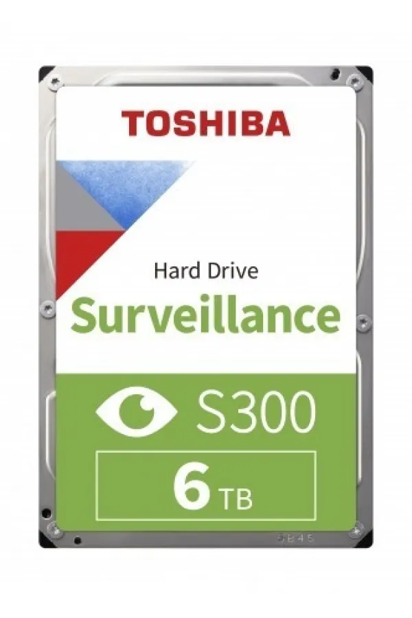 6TB TOSHIBA 5400RPM S300 PRO SATA3 256MB 7/24 HDWT860UZSVA 3 YIL GARANTİ