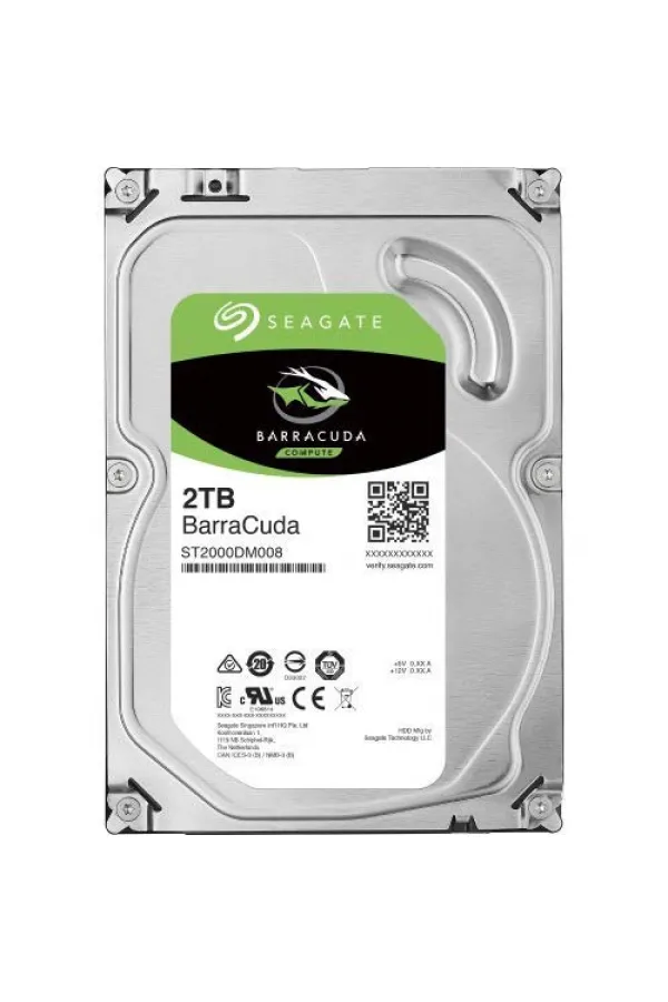 2TB SEAGATE BARRACUDA 7200RPM 256MB ST2000DM008