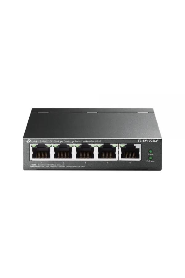 TP-LINK TL-SF1005LP 5PORT 10/100 YÖNETİLEMEZ POE SWITCH