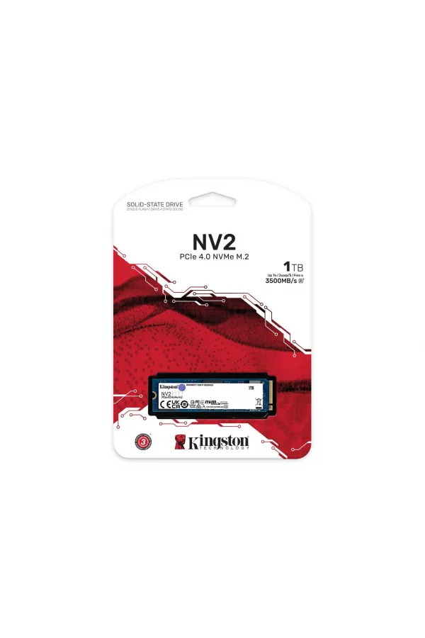 1TB KINGSTON NV2 SNV2S/1000G 3500/2100/MB/s M.2 NVMe SSD