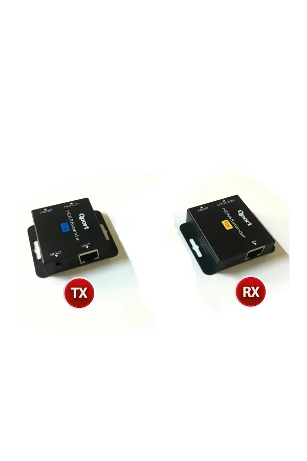 QPORT Q-HEX2 HDMI EXTENDER CAT6 60M 2 Lİ PAKET