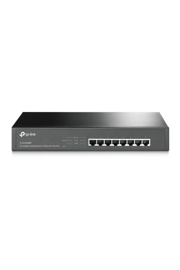 TP-LINK TL-SG1008MP 8PORT 10/100/1000 YÖNETİLEMEZ POE SWITCH