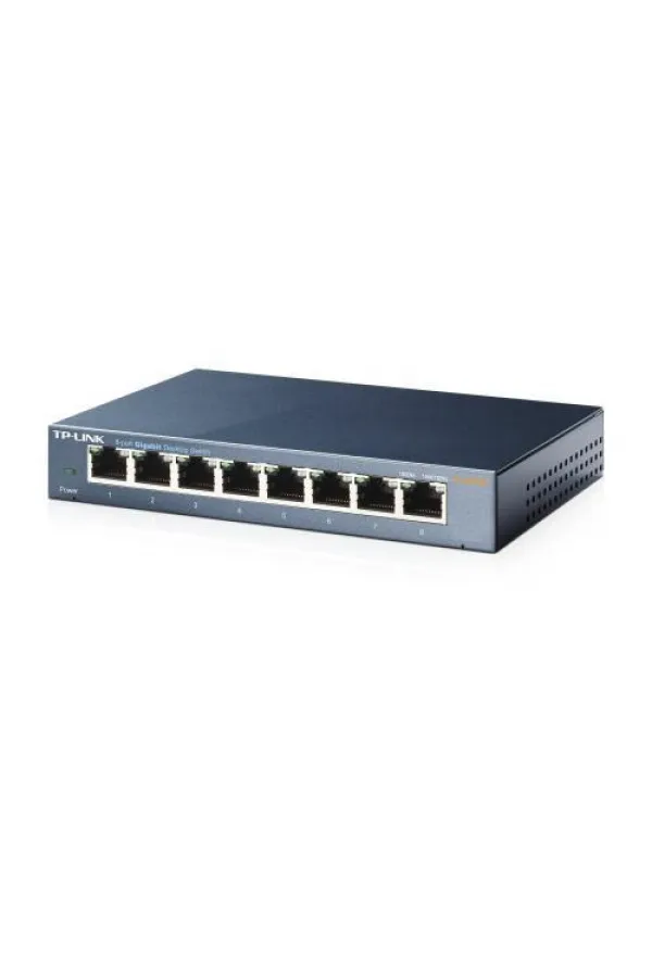 TP-LINK TL-SG108 8PORT 10/100/1000 YÖNETİLEMEZ SWITCH